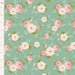 Tilda Sunday Brunch - Pernille TIL110583 Teal - Half Yard - February 2025 - Modern Fabric Shoppe