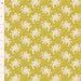 Tilda Sunday Brunch - White Flowers TIL110590 Sour Yellow - Half Yard - February 2025 - Modern Fabric Shoppe