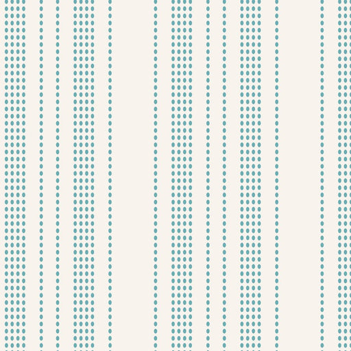 Tilda- Tea Towel Basics- Spungecake Stripes PlTIL130066- Teal- Half Yard - Modern Fabric Shoppe