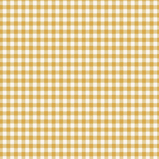 Tilda Woven Widebacks 108" Width- Gingham TIL150015-V15-Yellow- Half Yard- October 2026 - Modern Fabric Shoppe