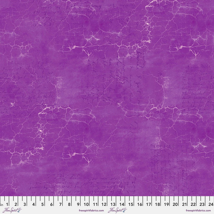 Tim Holtz - Eclectic Elements - Cracked Shadow PWTH128.AMETHYST - Half Yard - Modern Fabric Shoppe