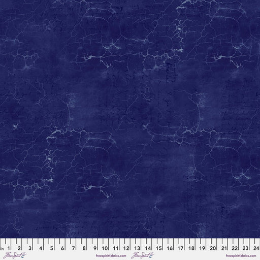 Tim Holtz - Eclectic Elements - Cracked Shadow PWTH128.LAPIS - Half Yard - Modern Fabric Shoppe