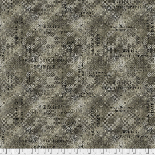 Tim Holtz - Eclectic Elements - Faded Tile PWTH129.NEUTRAL - Half Yard - Modern Fabric Shoppe