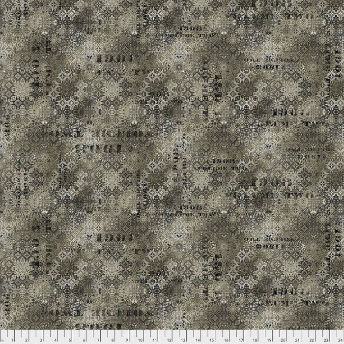Tim Holtz - Eclectic Elements - Faded Tile PWTH129.NEUTRAL - Half Yard - Modern Fabric Shoppe