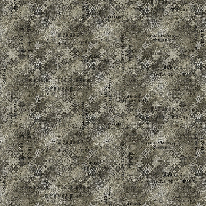 Tim Holtz - Eclectic Elements - Faded Tile PWTH129.NEUTRAL - Half Yard - Modern Fabric Shoppe