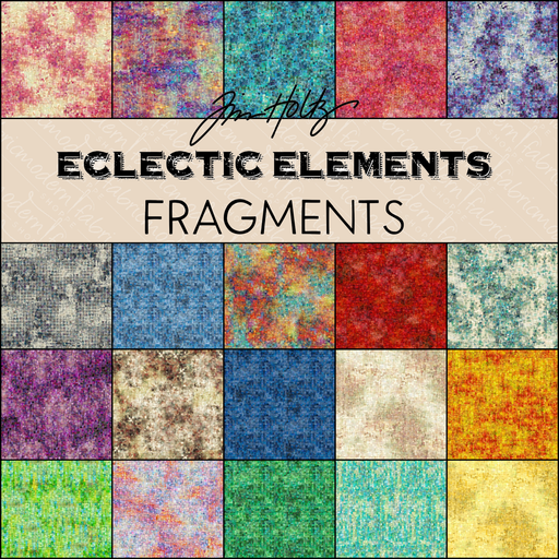 Tim Holtz Eclectic Elements-Fragments- Half Yard Bundle- April 2027 - Modern Fabric Shoppe
