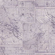 Tim Holtz - Eclectic Elements Palette - Purple Map PWTH303.PURPLE - Half Yard - July 2025 - Modern Fabric Shoppe