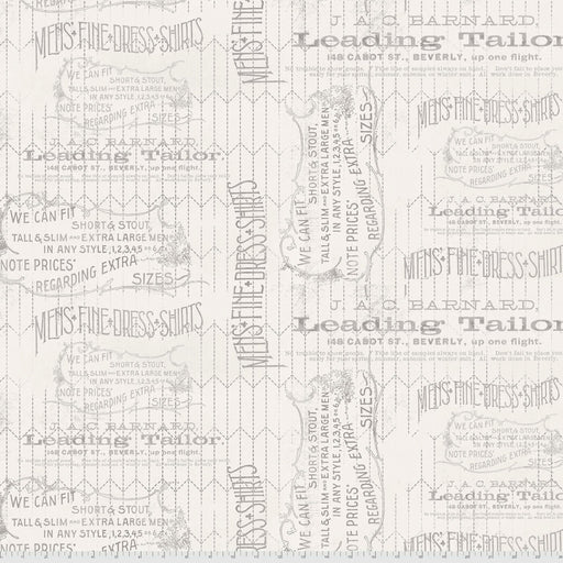 Tim Holtz - Eclectic Elements - Tailored PWTH066.LINEN - Half Yard - Modern Fabric Shoppe