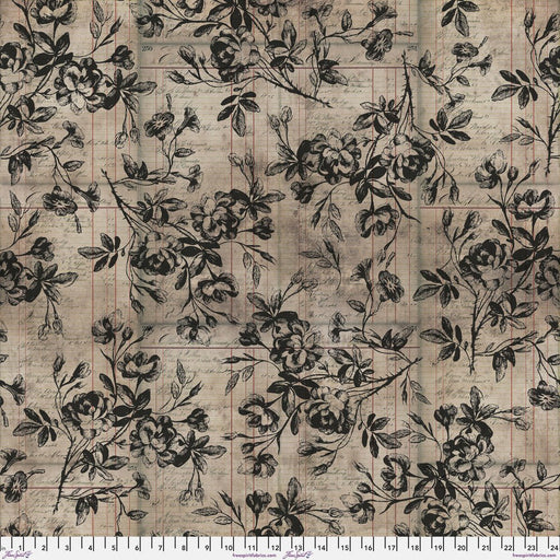 Tim Holtz - Electric Elements - Beloved PWTH149.NEUTRAL - Half Yard - Modern Fabric Shoppe