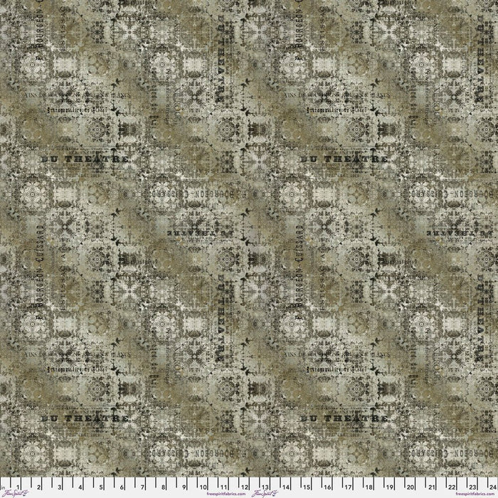 Tim Holtz - Electric Elements - Du Theatre PWTH139.NEUTRAL - Half Yard - Modern Fabric Shoppe