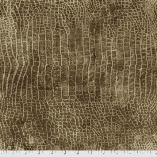 Tim Holtz - Electric Elements PWTH020.MURKY - Worn Croc - Half Yard - Modern Fabric Shoppe