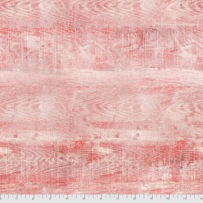 Tim Holtz - Electric Elements - Woodgrain PWTH168.RED - Half Yard - Modern Fabric Shoppe