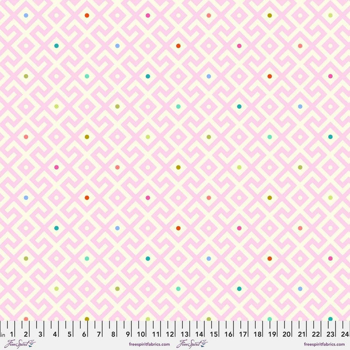 Tula Pink Moon Garden - 108" Wide Back - Mama Geo QBTP010.DAWN - Half Yard - October 2022 - Modern Fabric Shoppe