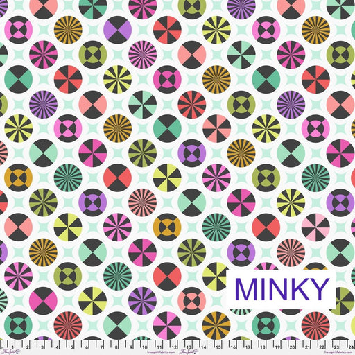Tula Pink Prince Charming Deja Vu - MINKY Taffy MKTP013.SUGARRUSH - Half Yard - Modern Fabric Shoppe