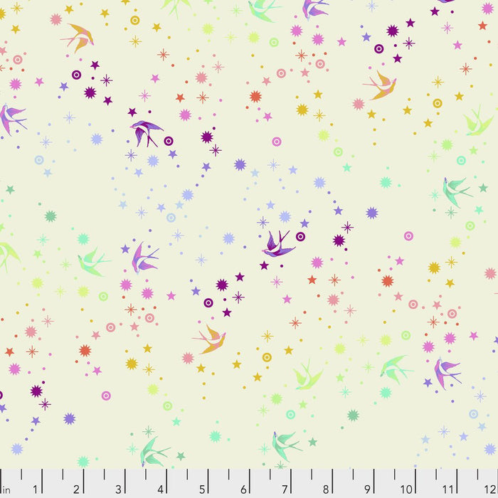 Tula Pink - True Colors Fairy Dust Rainbow - PWTP133.COTTONCANDY - Half Yard - Modern Fabric Shoppe