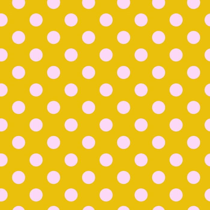 Tula Pink - True Colors Pom Poms - PWTP118.MARIGOLD - Half Yard - Modern Fabric Shoppe