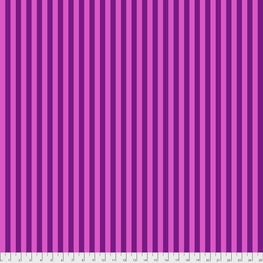 Tula Pink - True Colors Tent Stripe - PWTP069.FOXGLOVE - Half Yard - Modern Fabric Shoppe