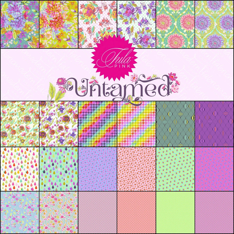 Tula Pink Untamed - Half Yard Bundle - October 2024 - Modern Fabric Shoppe