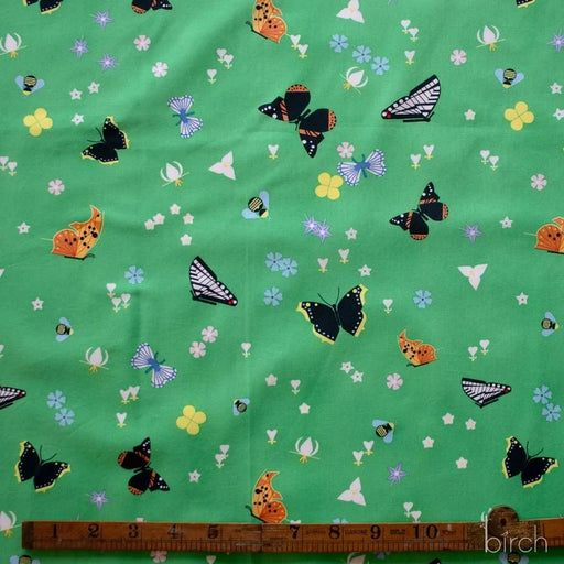 Woodland Wonders by Charley Harper- Kaleidoscope of Wonder Green CH-459 Half Yard- August 2026 - Modern Fabric Shoppe