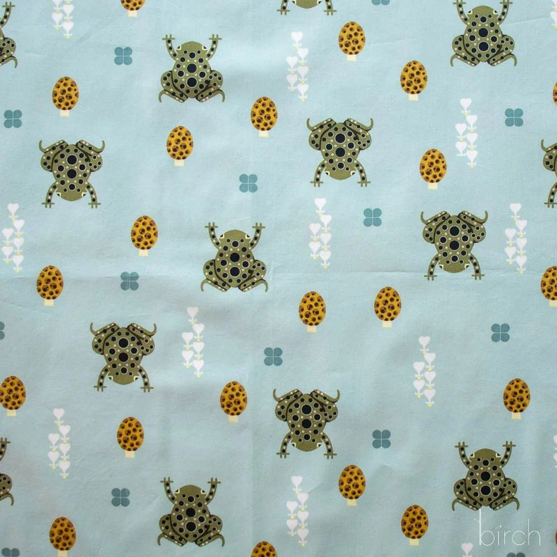 Woodland Wonders by Charley Harper- Toad and Shroom Haze CH-461 Half Yard- August 2026 - Modern Fabric Shoppe
