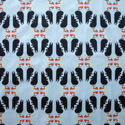 Woodland Wonders by Charley Harper- Woodpecker Blue CH-465 Half Yard- August 2026 - Modern Fabric Shoppe
